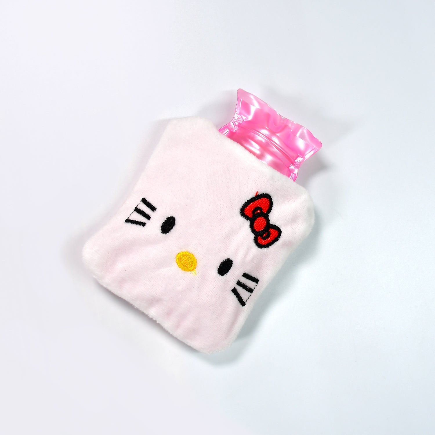 6526 White Hello Kitty small Hot Water Bag with Cover for Pain Relief, Neck, Shoulder Pain and Hand, Feet Warmer, Menstrual Cramps. DeoDap 6526 White Hello Kitty small Hot Water Bag with Cover for Pain Relief, Neck, Shoulder Pain and Hand, Feet Warmer, Menstrual Cramps. DeoDap
